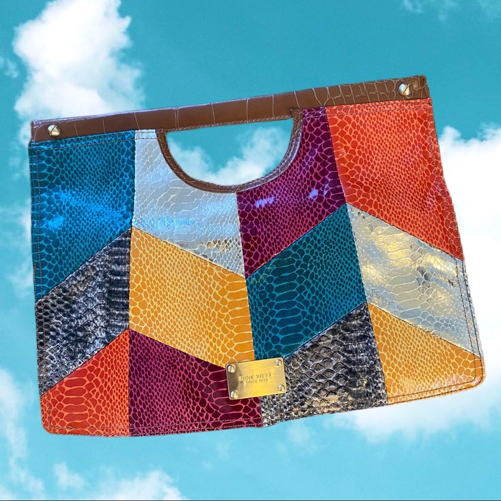 Nine West snake skin purse 🐍